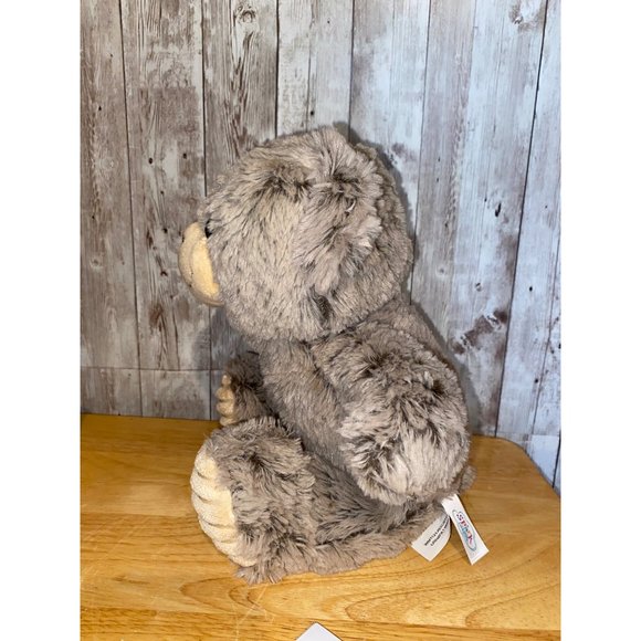 Spark Create Imagine 14" Teddy Bear Soft Plush Stuffed Animal Toy Brown Lovey - Picture 5 of 11